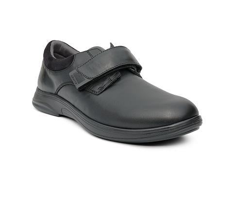 ANODYNE-M066:Black-BLACK-Casual Comfort Stretch-Velcro