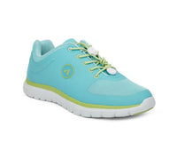 ANODYNE-W023:Teal:Lime-GREEN-Sport Runner-Lace