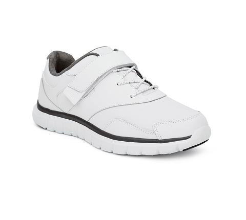 ANODYNE-W031:White-WHITE-Sport Walker-Velcro