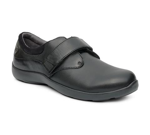 ANODYNE-W063:Black-BLACK-Casual Comfort Stretch-Velcro